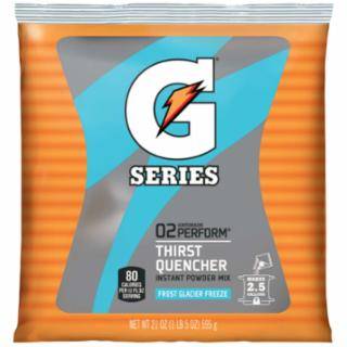 G Series 02 Perform® Thirst Quencher Instant Powder, 21 oz, Pouch, 2.5 gal Yield (32/case) #2